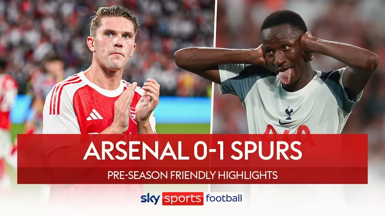 ไฮไลท์ฟุตบอล ท็อตแน่ม ฮ็อตสเปอร์ส บุกเชือด อาร์เซน่อล 1-0 ศึกกระชับมิตรสโมสร 2025 01/08/2568