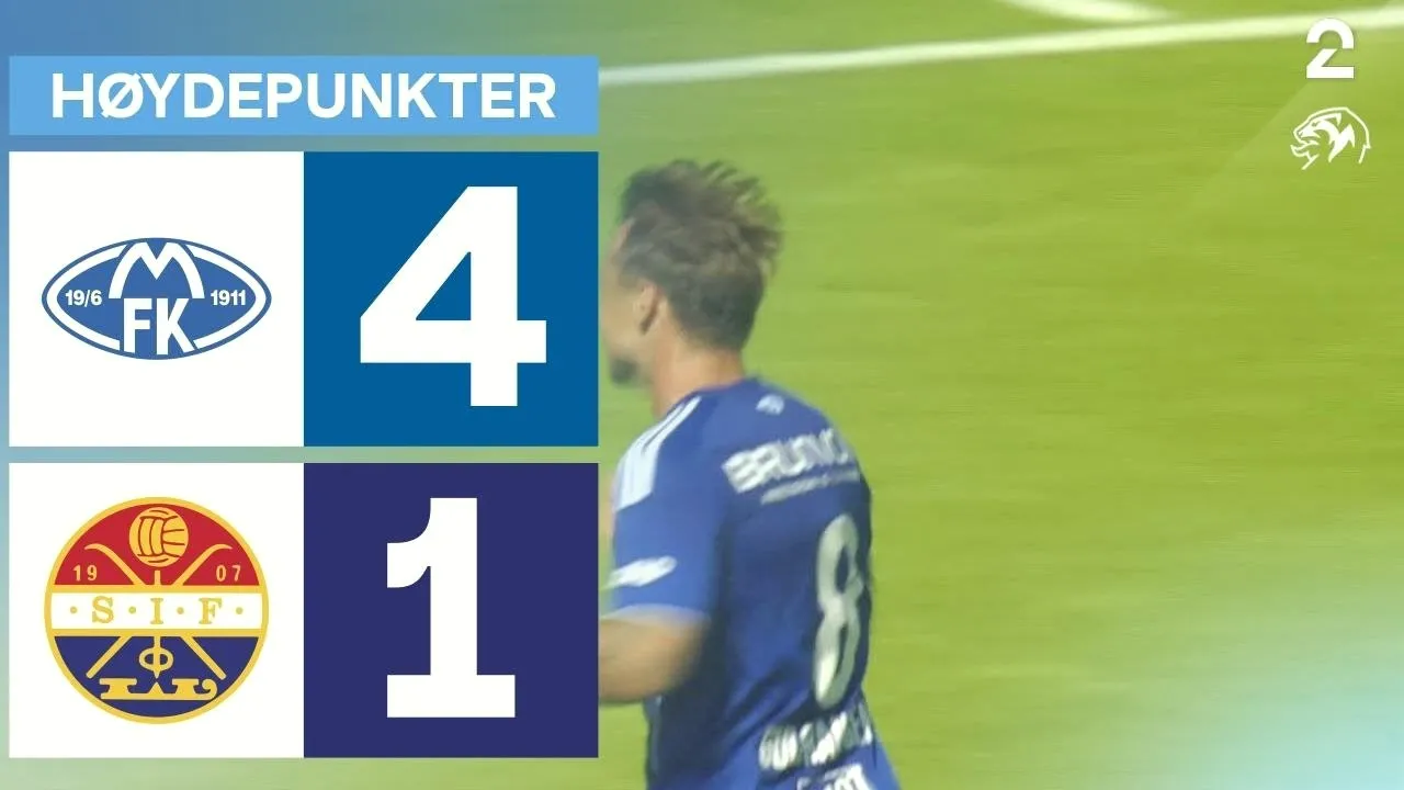 ไฮไลท์ฟุตบอล โมลด์ ถล่ม สตรอมก็อดเซ็ท 4-1 ศึกนอร์เวย์ ทิปเปลีเก้น วันที่ 20/07/2568