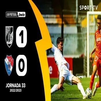 dooball69.com พาเต็มอิ่มไฮไลท์ วิตอเรีย กิมาไรส์ เฉือน กิล วิเซนเต้ 1-0 ในศึกลีกา ซาเกรส โปรตุเกส