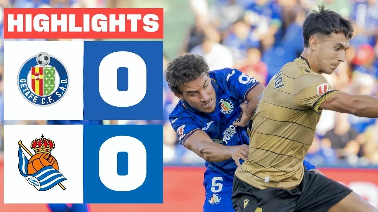 ไฮไลท์ฟุตบอล เกตาเฟ่ เสมอ เรอัล โซเซียดาด 0-0 ในศึก ลาลีก้า สเปน 2024 วันที่ 2 กันยายน 2567