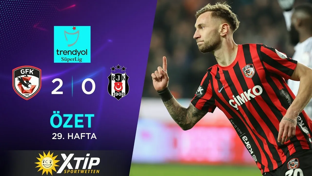 ไฮไลท์ฟุตบอล กาเซียนเท็ป เชือด เบซิคตัส 2-0 ศึกตุรกี ซุปเปอร์ลีก 2024 เมื่อวันที่ 12 มีนาคม 2567