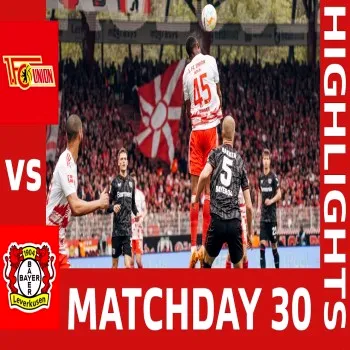 dooball69.com พาไปชมไฮไลท์บุนเดสลีกา ยูเนี่ยน เบอร์ลิน เสมอ ไบเออร์ เลเวอร์คูเซ่น 0-0 แบบไร้สกอร์