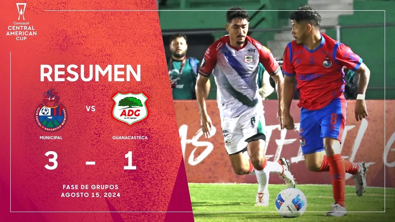 ไฮไลท์ฟุตบอลซีเอสดี มูนิชิปัล ชนะกัวนาคาสเตก้า 3-1 ศึกคอนคาเคฟ เซนทรัล อเมริกา คัพ 2024 วันที่ 16 สิงหาคม 2567