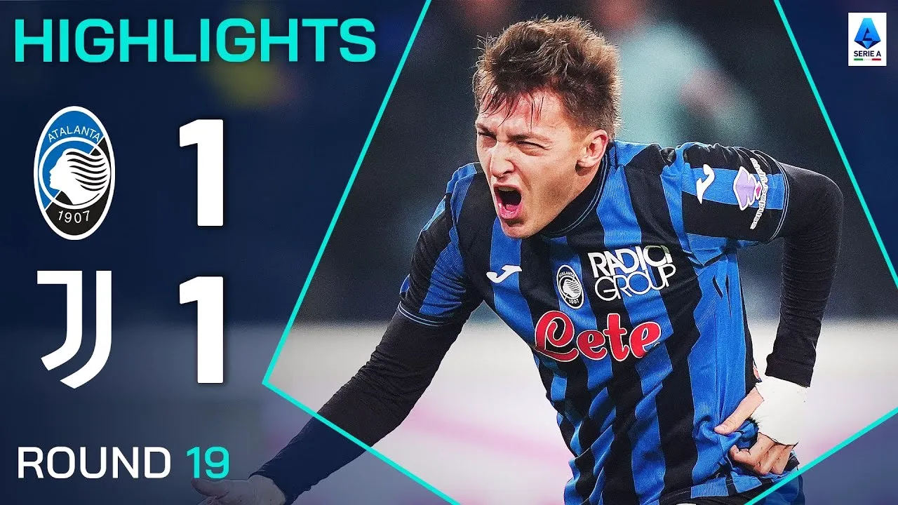 ไฮไลท์ฟุตบอลกัลโช่เซเรียอาอิตาลี อตาลันต้าเจ๊ายูเวนตุส 1-1 วันที่ 15 มกราคม 2568