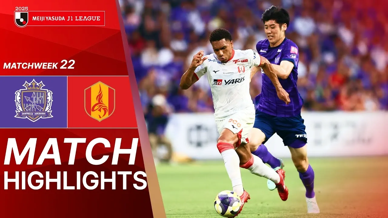 ไฮไลท์ซานเฟรซเซ่ ฮิโรชิม่าโดนนาโกย่าแซง1-2ศึกเจลีกญี่ปุ่น28/06/2568