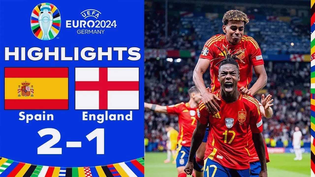 สเปนเฉือนอังกฤษ 2-1 ซิวแชมป์ยูโร 2024 รอบชิงที่เบอร์ลิน เยอรมัน 15 กรกฏาคม 2567 dooball69.com