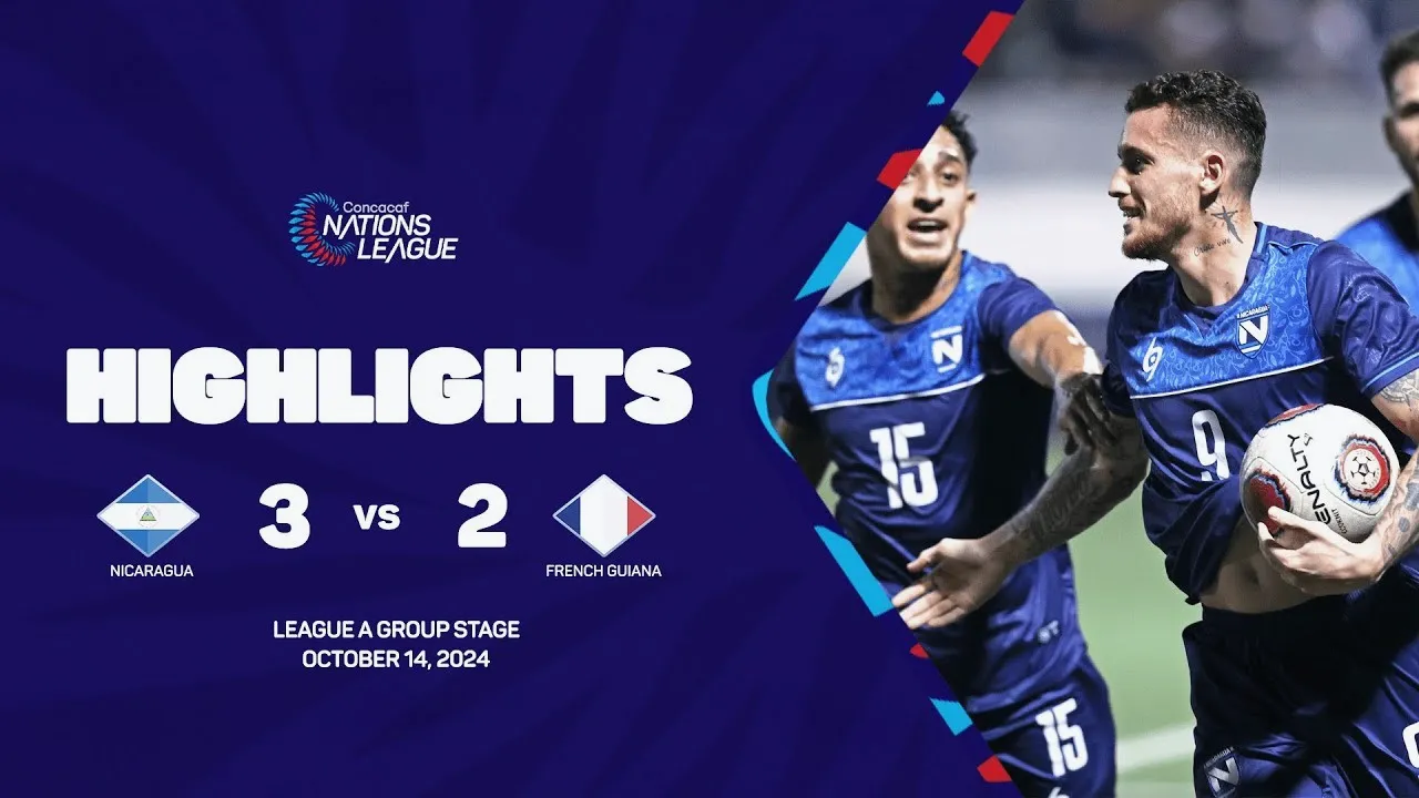 ไฮไลท์ฟุตบอล คอนคาเคฟ เนชั่นส์ ลีก 2024 : นิคารากัว เปิดบ้านพลิกชนะเฟรนซ์เกียน่า 3-2 ประตู เร้าใจครบรส 15/10/2567