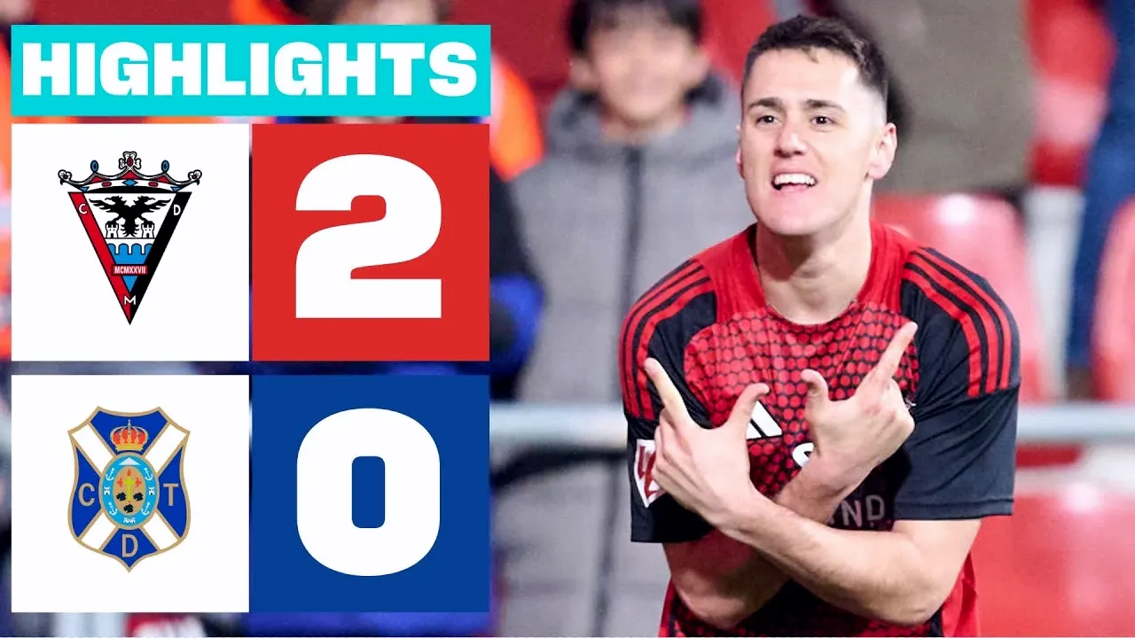 ไฮไลท์ฟุตบอล อเดลันเต้ สเปน มิรานเดสเปิดบ้านเอาชนะเตเนริเฟ่ 2-0 ศึกแชมเปี้ยนชิพสเปน 04/03/2568