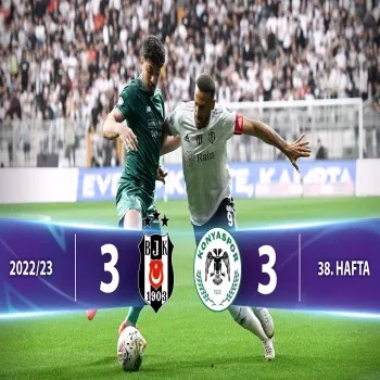 ไฮไลท์ฟุตบอลตุรกี ซุปเปอร์ลีก 2022/23 เบซิคตัสเปิดบ้านเสมอกับคอนยาสปอร์สุดมัน! 3-3
