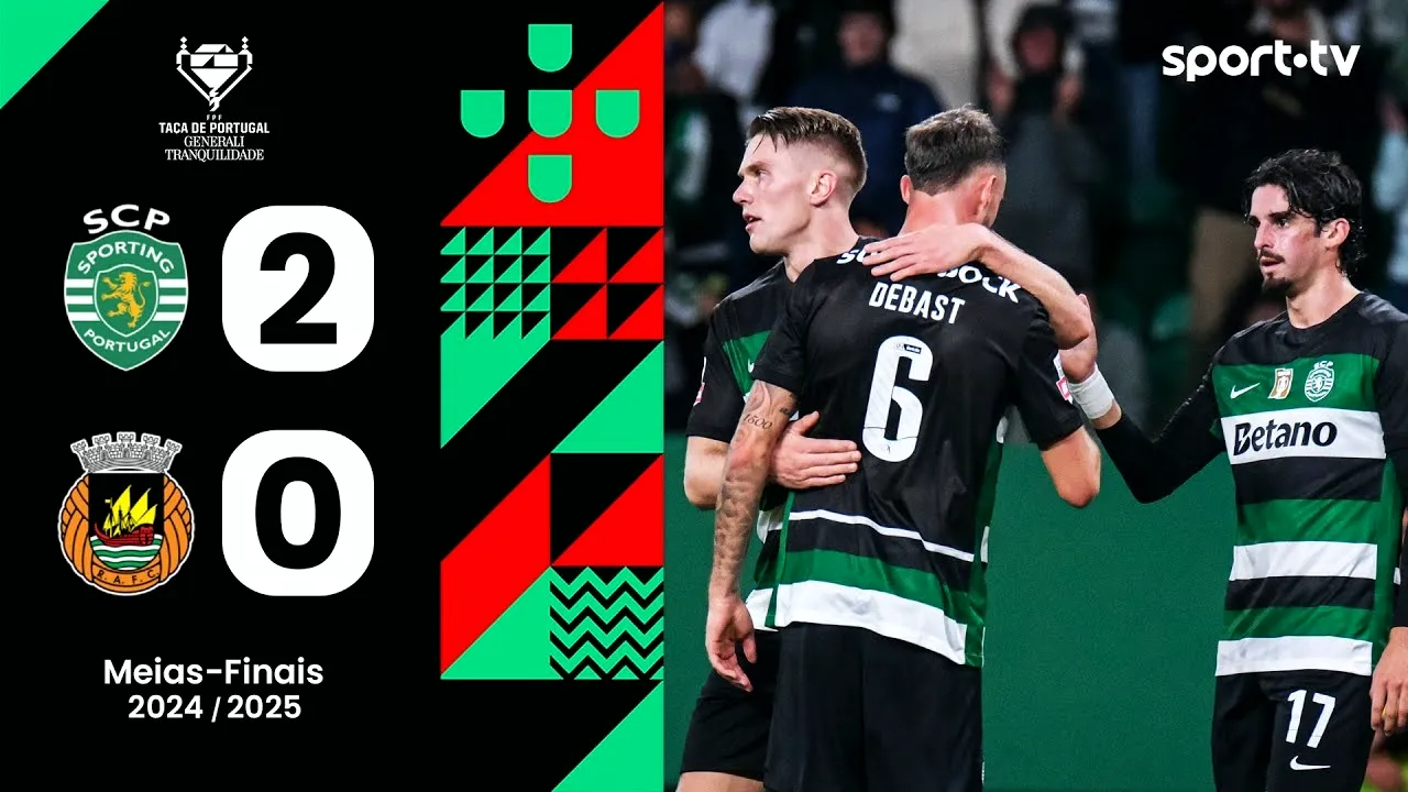 ไฮไลท์ฟุตบอลโปรตุเกส คัพ 2025 สปอร์ติ้ง ลิสบอน เปิดรังชนะ ริโอ อาฟ 2-0 เมื่อวันที่ 04/04/2568 จาก dooball69.com