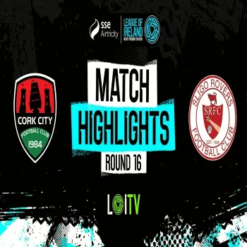 ไฮไลท์ฟุตบอล คอร์ก ซิตี้ เฉือน สลิโก โรเวอร์ส 1-0 คว้าชัยในไอร์แลนด์ พรีเมียร์ลีก 2023 ทาง dooball69.com