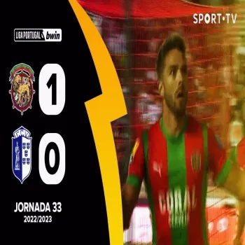 ไฮไลท์ฟุตบอล ลีกา ซาเกรส โปรตุเกส มาริติโม่ เฉือนชนะ วิเซล่า 1-0 เก็บสามแต้มสำคัญประจำซีซั่น 2022/23 พร้อมคลิปเต็มบน dooball69.com