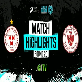 โดดเด่นสุดในไอร์แลนด์ พรีเมียร์ลีก เชลบอร์นเจ๊าสลิโก โรเวอร์ส 1-1 สมนามคู่ปรับ