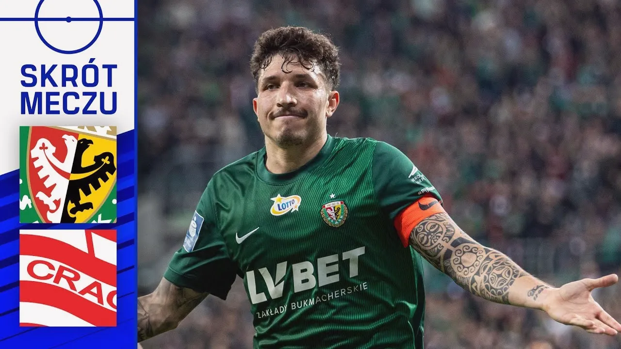ไฮไลท์ฟุตบอล สลาสค์ วรอคลาวน์ ถล่ม คราโคเวีย คราคอฟ 4-0 ในศึกโปแลนด์ เอ็คสตรัคลาซ่า วันที่ 11/05/2567