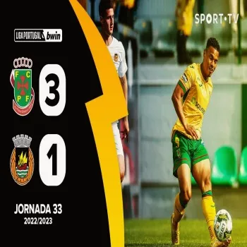 dooball69.com พลิกเกมเดือด ปากอส เฟอร์ไรร่า ชนะ ริโอ อาฟ 3-1 ศึกลีกา ซาเกรส โปรตุเกส 2022/23