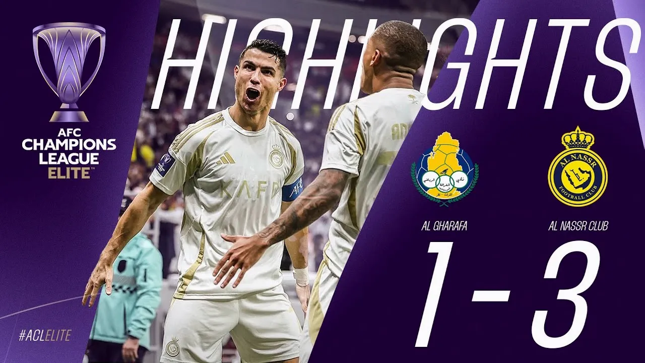 ไฮไลท์ฟุตบอล เอเอฟซี แชมเปี้ยนส์ ลีก อีลิท 2024: อัล การาฟา(กาตาร์) 1-3 อัล นาสเซอร์(ซาอุ) เมื่อ 26 พฤศจิกายน 2567 ดูเพิ่มเติมที่ dooball69.com
