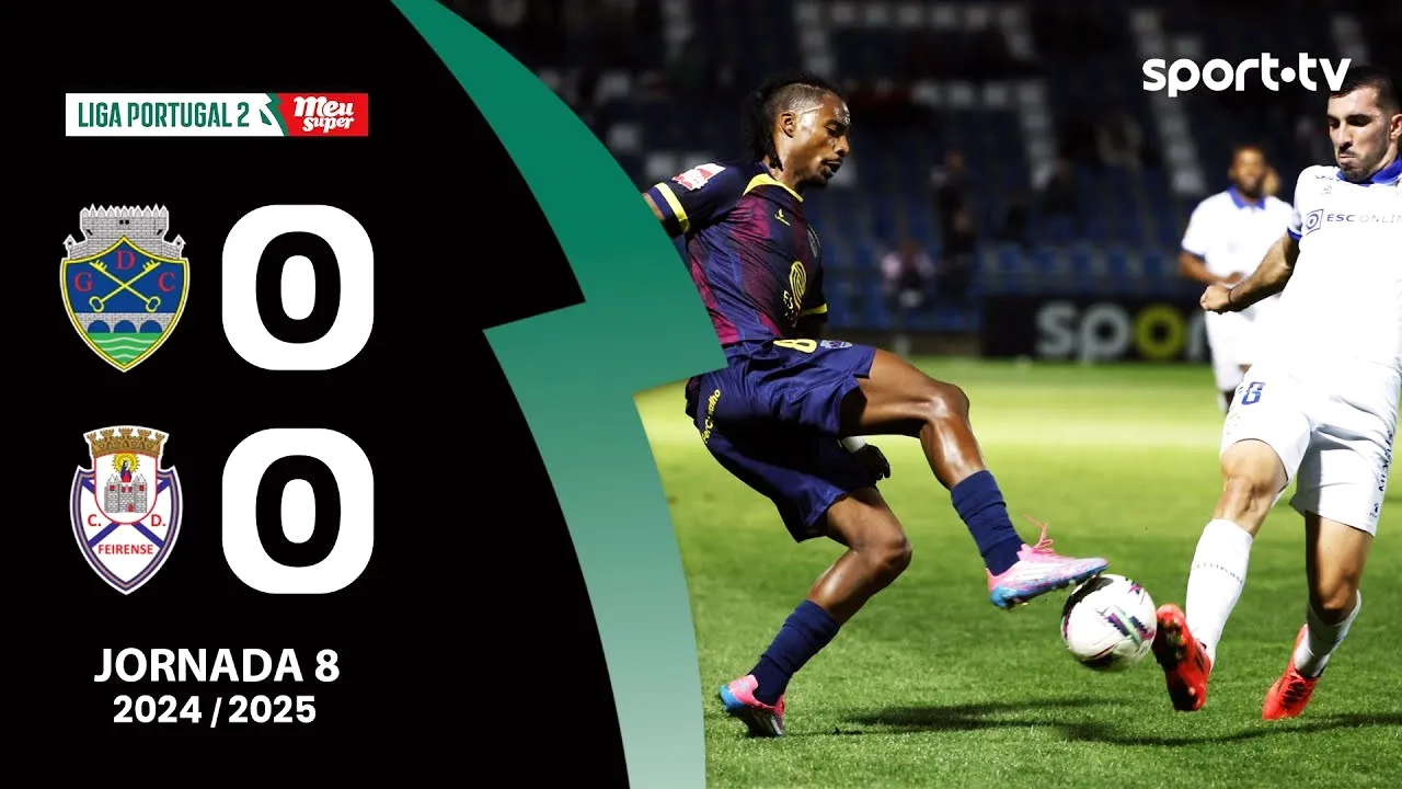 ไฮไลท์ฟุตบอล โปรตุเกส ดิวิชั่น 2 14 ตุลาคม 2567 จีดี ชาเวซ เสมอ เฟยเรนเซ่ 0-0