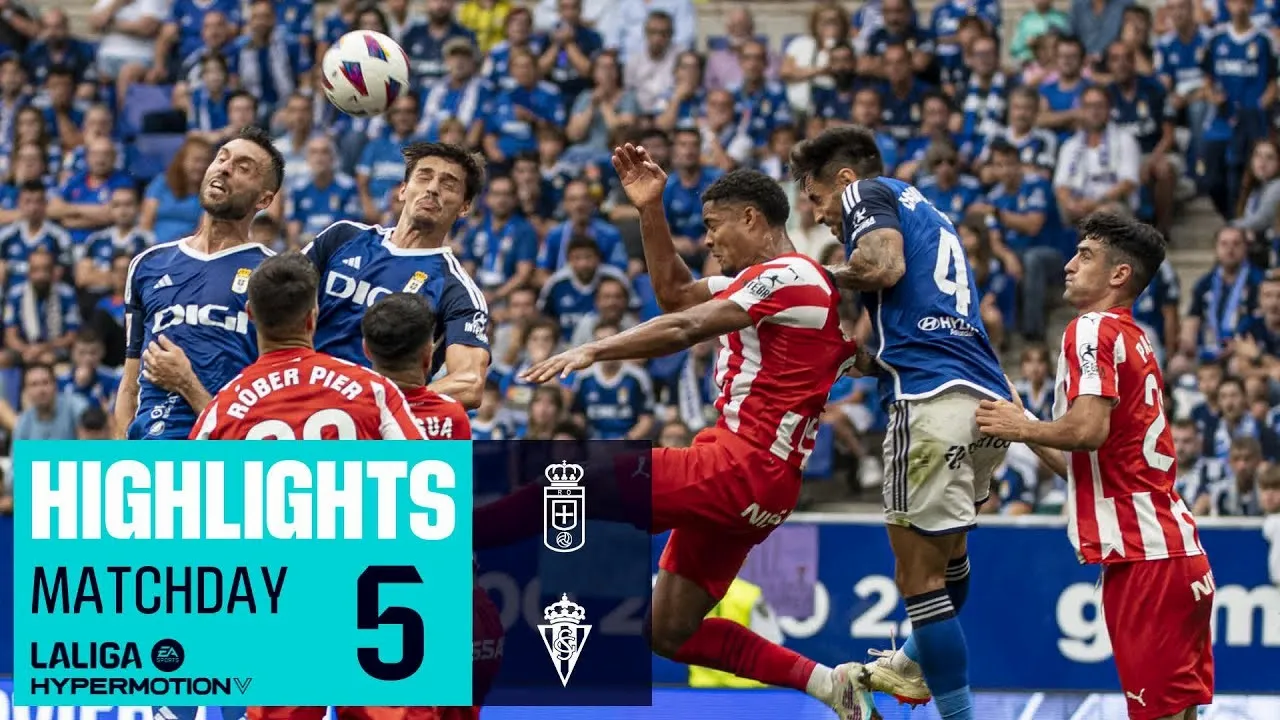 ไฮไลท์เรอัล โอเบียโด้เสมอสปอร์ติ้งกิฆอน 0-0 ศึกอเดลันเต้สเปน dooball69