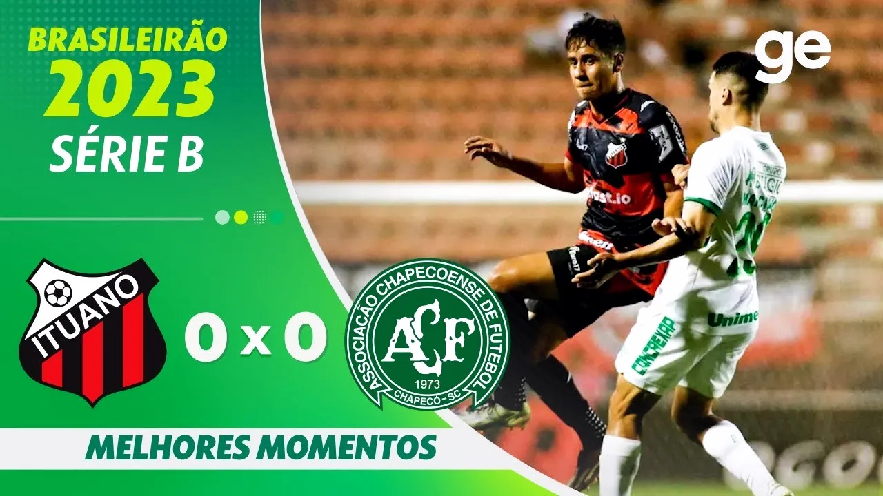 ไฮไลท์บอล อิทัวโน่ เอสพี เสมอ ชาเปโคเอนเซ่ 0-0 บราซิล ซีรี่ย์บี 2023 วันที่ 18 พฤศจิกายน 2566