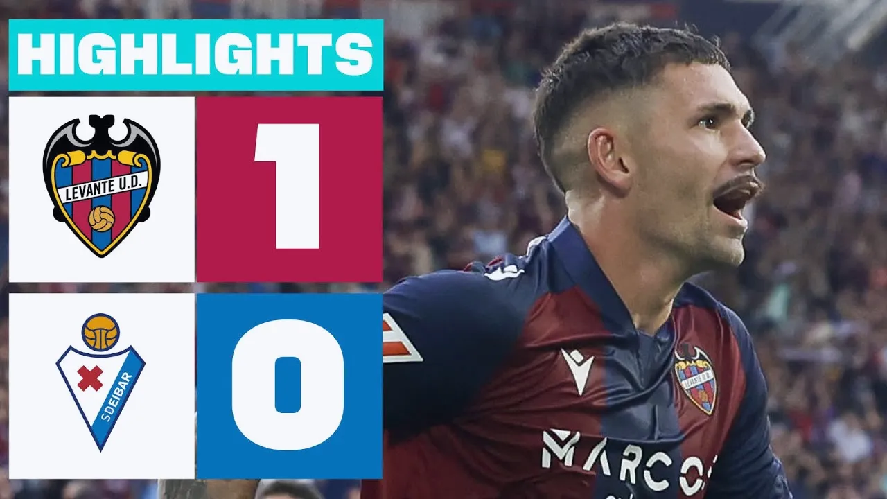 ไฮไลท์ฟุตบอล: เลบานเต้ ชนะ เออิบาร์ 1-0 ศึกอเดลันเต้ สเปน ฤดูกาล 2025 วันที่ 02/06/2568