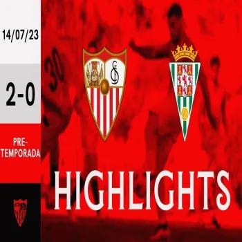 ไฮไลท์ฟุตบอล เซบีย่า เชือด คอร์โดบ้า 2-0 ในเกมกระชับมิตรสโมสร อ่านรายละเอียดที่ dooball69.com