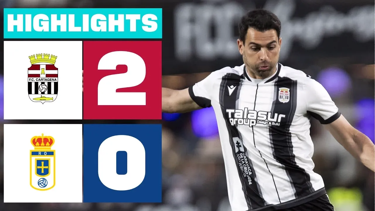 ไฮไลท์บอลเดือด! คาร์ทาเกน่า ชนะ เรอัล โอเบียโด้ 2-0 ศึกอเดลันเต้ สเปน ฤดูกาล 2024 วันที่ 23 เมษายน 2567 dooball69.com