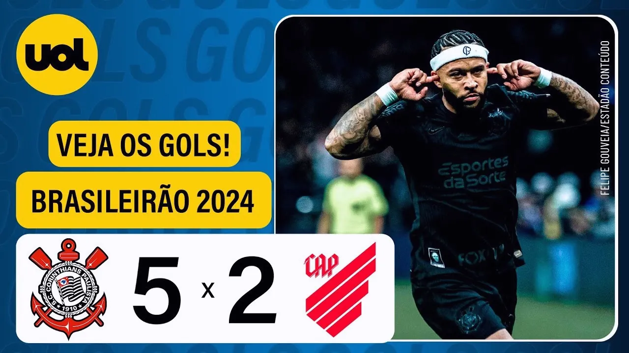 ไฮไลท์ฟุตบอล โครินเธียนส์ ถล่ม แอตเลติโก้ พาราเนนเซ่ 5-2 ศึกบราซิล ซีรี่ย์เอ 18/10/2567 dooball69.com
