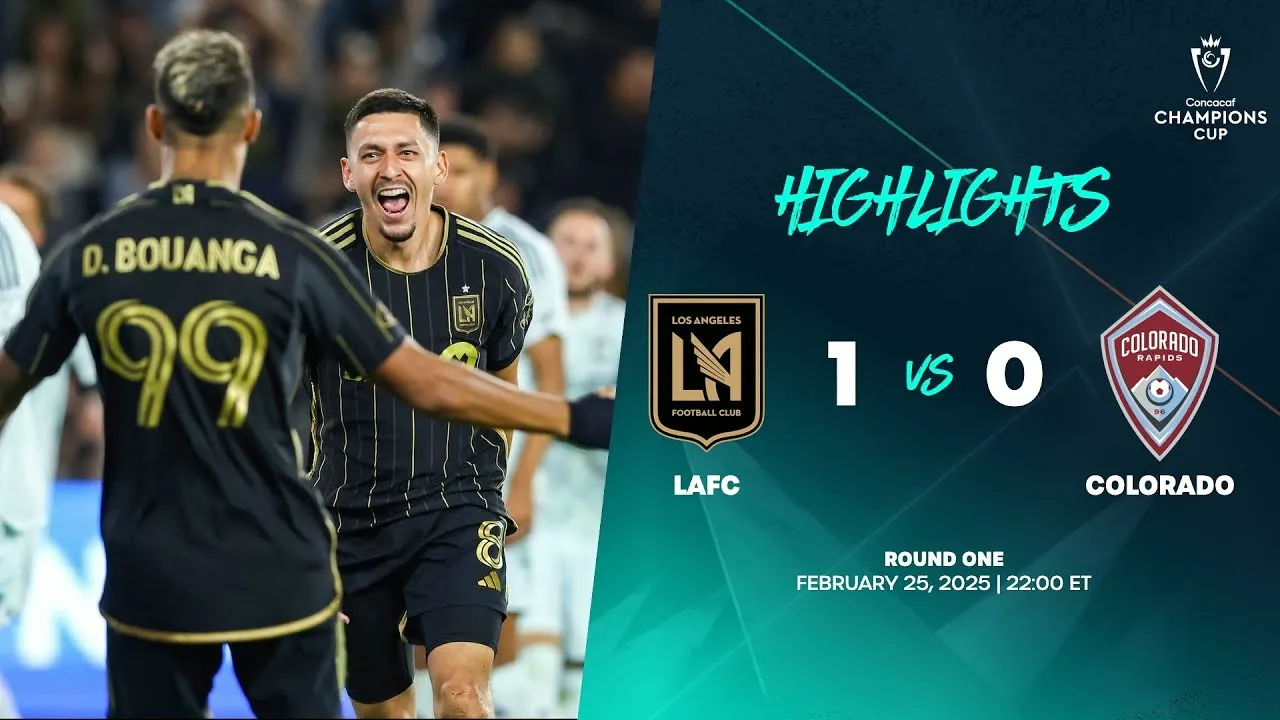 ไฮไลท์ฟุตบอล ลอสแอนเจลิส เอฟซี เฉือน โคโลราโด้ ราปิดส์ 1-0 ศึก คอนคาเคฟ แชมเปี้ยนส์ คัพ 2025 วันนี้ที่ 26 กุมภาพันธ์ 2568