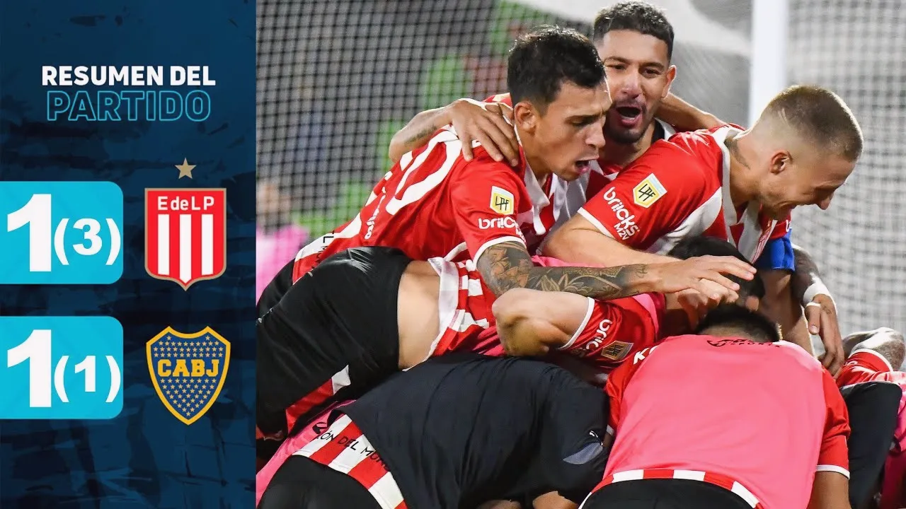 #ไฮไลท์บอล เอสตูเดียนเตส ลา พลาต้า เสมอ โบคา จูเนียร์ส 1-1 ชนะจุดโทษ 3-1 ศึกอาร์เจนติน่า คัพ 2024 01/05/2567 dooball69.com