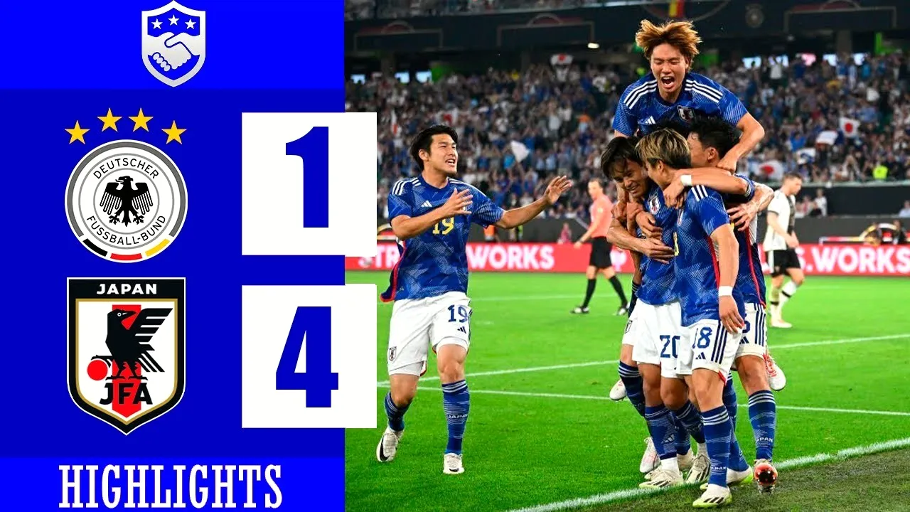 ไฮไลท์ฟุตบอลกระชับมิตรทีมชาติ: ญี่ปุ่นบุกถล่มเยอรมัน 4-1 สบายเท้า เกมนี้พลพรรคซามูไรโชว์ฟอร์มยอดเยี่ยม dooball69.com
