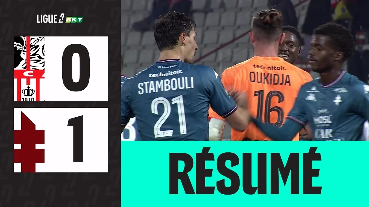 ไฮไลท์ฟุตบอล ลีกเดอซ์ ฝรั่งเศส 2024 เช็คสกอร์ อฌักซิโอ้ 0-1 เม็ตซ์ วันที่ 05/11/2567 สุดมันจาก dooball69.com