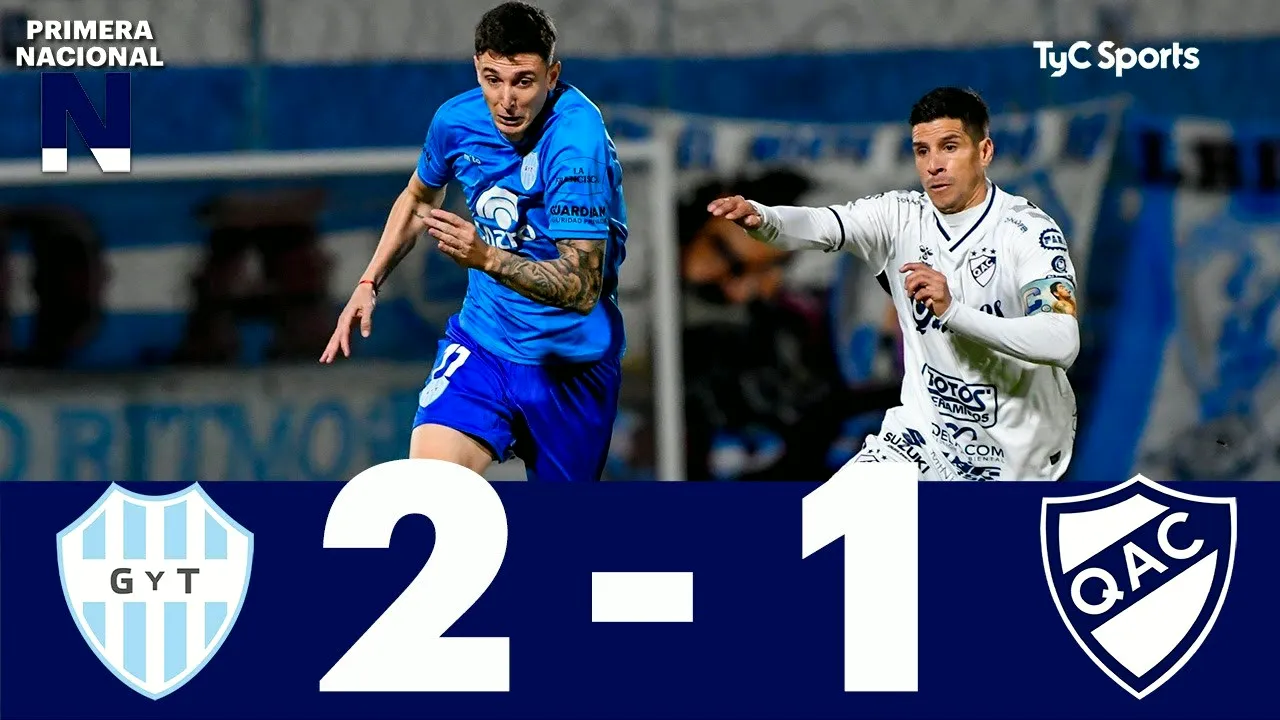 ดวลเดือดไม่แผ่ว ! กิมนาเซีย วาย ทิโร่ เชือด คิลเมส 2-1 อาร์เจนติน่า พรีเมียร์บี เนชั่นแนล 2025 ฟอร์มร้อนแรง 14/06/2568