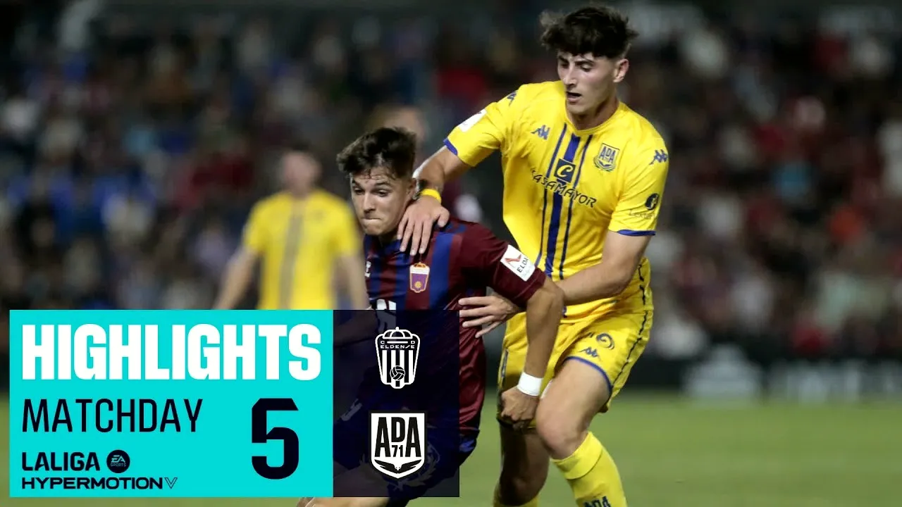 ไฮไลท์ฟุตบอลอเดลันเต้ สเปน เอลเดนเซ่ เปิดบ้านเสมอกับ อัลคอร์ค่อน 2-2 สุดมันส์ สองทีมเจ๊ากันสนุกครบรส