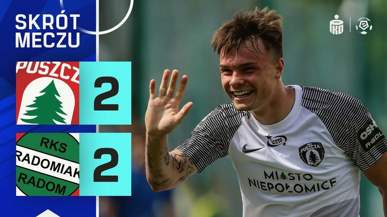 ไฮไลท์ฟุตบอล 22 เมษายน 2568 พุชช่า นิโปโลมิเช่ เสมอ ราดอมเมียร์ ราดอม 2-2 ศึกโปแลนด์ เอ็คสตรัคลาซ่า ดูบอล69