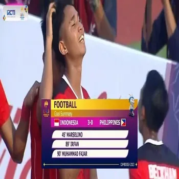 dooball69独家报道! ศึกซีเกมส์กลุ่มเอ อินโดนีเซียถล่มฟิลิปปินส์ขาดลอย 3-0 เก็บสามแต้มประเดิมสนาม