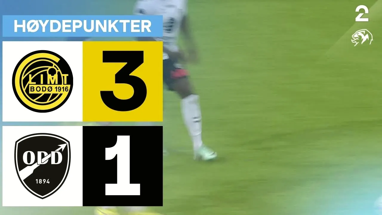 ไฮไลท์ฟุตบอล 20 กรกฎาคม 2567 โบโด กลิมท์ ถล่ม ออด เกรนแลนด์ 3-1 ศึกนอร์เวย์ ทิปเปลิเก้น 2024