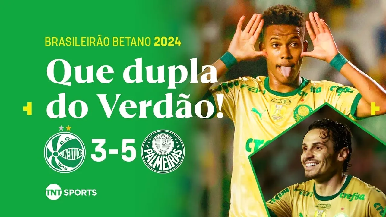 ไฮไลท์ฟุตบอล 21/10/67 บราซิล ซีรี่ย์เอ ยูเวนตูเด้ เปิดบ้านแพ้พัลไมรัส 3-5 สุดมันเกมถล่มประตู