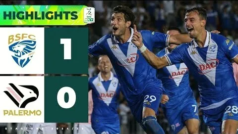 ไฮไลท์ฟุตบอล 17/08/2567 เบรสชาเปิดบ้านเชือดปาแลร์โม่เดือด 1-0 คว้าชัยศึกเซเรียบีอิตาลีซีซั่นใหม่