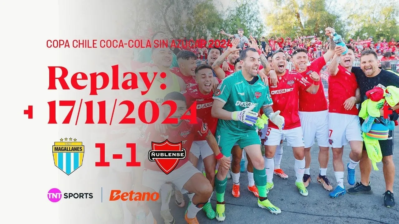 ไฮไลท์ฟุตบอลชิลี คัพ 2024 ซีดี เมกาเลนซ์ เสมอ นูเบลนเซ่ 1-1 วันที่ 18 พฤศจิกายน 2567
