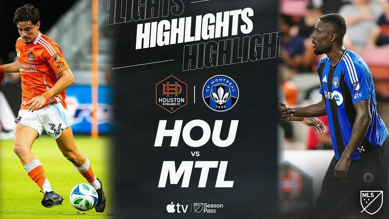 [ไฮไลท์ฟุตบอล] ฮุสตัน ไดนาโม พ่ายคาบ้าน มอนทรีออล อิมแพ็ค บุกชนะ 3-1 ศึกเมเจอร์ลีก ซอคเกอร์ สหรัฐ วันที่ 15 มิถุนายน 2568