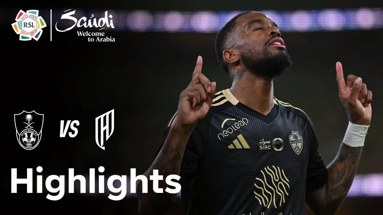 ไฮไลท์ฟุตบอล อัล อาห์ลี ถล่ม อัล กาดาซิย่า 4-1 ศึกซาอุดีฯ โปรเฟสชั่นแนล ลีก วันที่ 26 กุมภาพันธ์ 2568