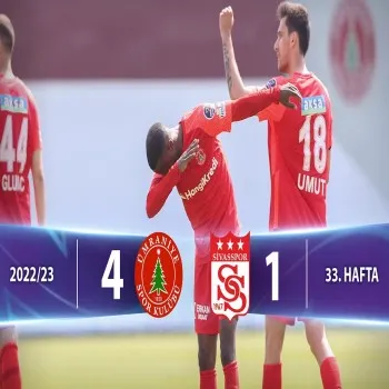 dooball69.com พาชมไฮไลท์ อุมรานิเยสปอร์ถล่ม ชีวาสสปอร์ 4-1 ศึกตุรกี ซุปเปอร์ลีก