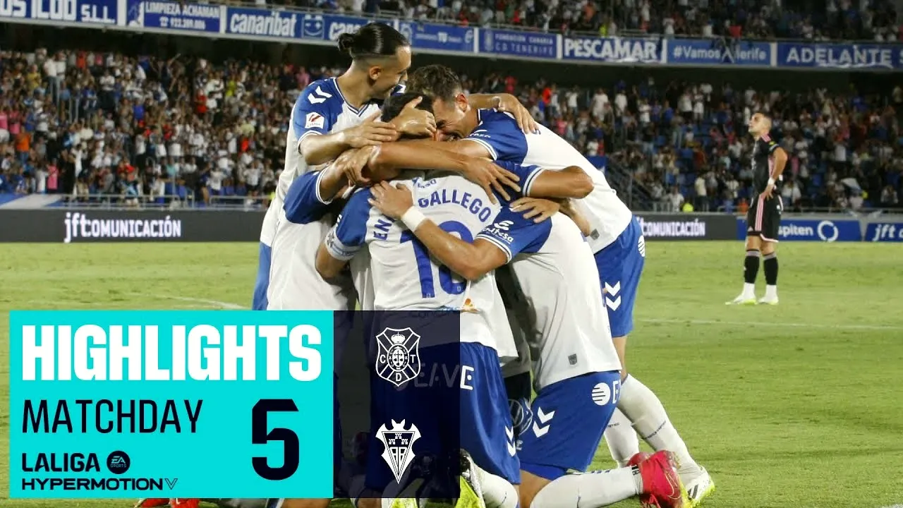 ไฮไลท์ฟุตบอล เตเนริเฟ่ ซัดสองลูกเอาชนะ อัลบาเซเต้ 2-0 ศึกอเดลันเต้ สเปน สุดมัน dooball69.com