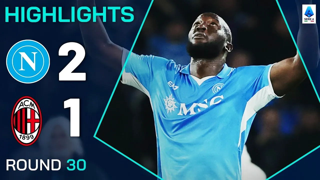 ไฮไลท์บอล นาโปลี 2-1 เอซี มิลาน เซเรียอา อิตาลี 31 มีนาคม 2568 dooball69.com