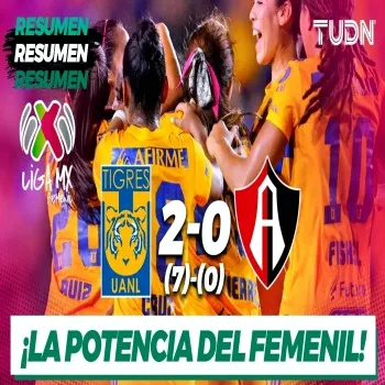 ไฮไลท์ฟุตบอล dooball69.com ติเกรส ยูเอเอ็นแอลหญิง เฉือน อัตลาสหญิง 2-0 ในศึกเม็กซิโก ลีกา MX หญิง
