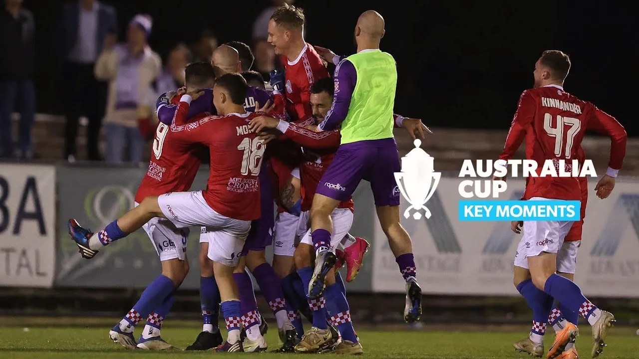 dooball69.com ขอเสนอไฮไลท์ศึก FFA Cup 2023 แบบมันส์ทะลุจอ เมลเบิร์น ไนท์ เฉือนชนะ ไฮเดลเบิร์ก ยูไนเต็ด 3-2 ประทับใจแฟนบอลวันที่ 15 กันยายน 2566