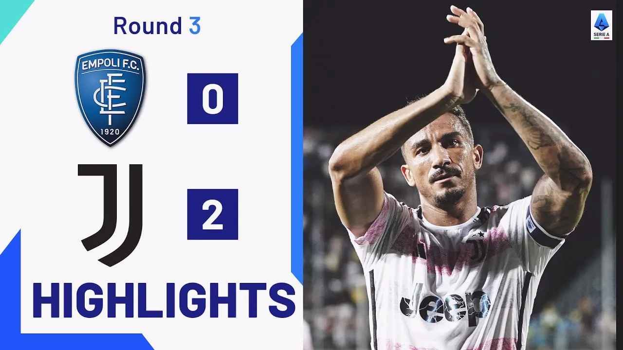 ไฮไลท์ฟุตบอลกัลโช่ เซเรียอาอิตาลี ยูเวนตุสบุกเอาชนะเอ็มโปลี 2-0 พร้อมเปิดตัวประตูชัยที่ dooball69.com