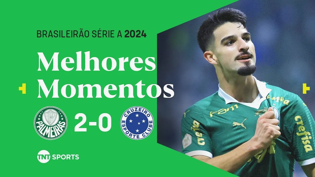 ไฮไลท์ฟุตบอล พัลไมรัส เอาชนะ ครูไซโร่ 2-0 ในบราซิล ซีรี่ย์เอ 2024 วันที่ 21 กรกฎาคม 2567