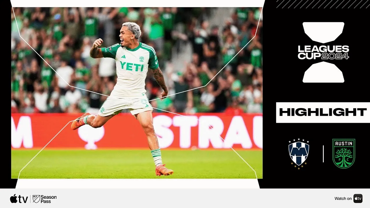 ไฮไลท์ฟุตบอล เมเจอร์ลีก คัพ 2024 มอนเทอร์เรย์ พ่ายคาบ้านให้ ออสติน เอฟซี 0-2 วันที่ 31 กรกฎาคม 2567