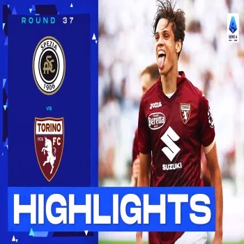 dooball69.com ขอนำเสนอไฮไลท์กัลโช่ เซเรียอา อิตาลี 2022/23 สเปเซียพ่ายยับคาบ้าน โตริโน่บุกถล่ม 4-0
